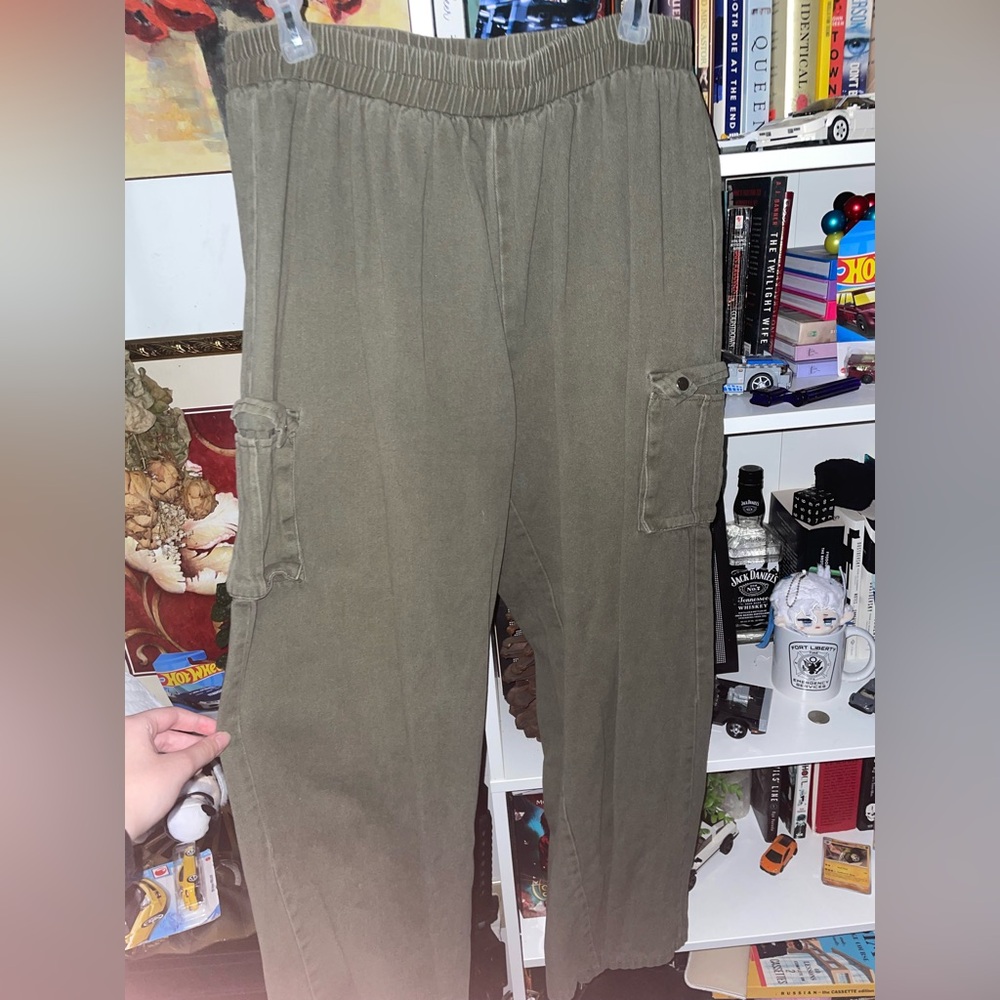Men's Olive Cargo Pants
